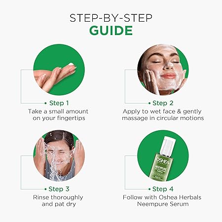 Oshea Herbal Neempure Face Wash for Acne & Pimples