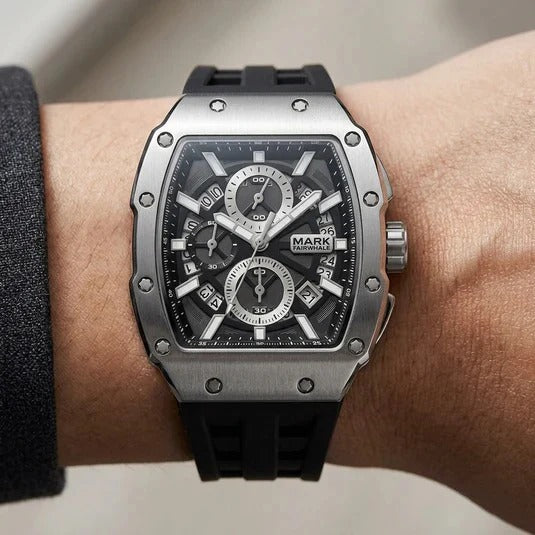 Mark Fairwhale Luxury Chronograph | ساعة مارك فيرويل الفاخرة