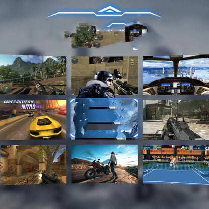VRG Pro 3D VR Headset – Full-Screen Wide-Angle Virtual Reality Glasses for 5–7”