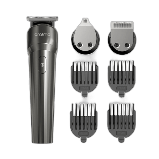 Oraimo Smart Beard & Hair Trimmer – Rechargeable Grooming Kit for Men (Original)